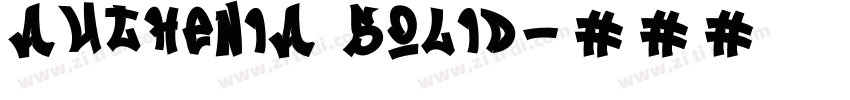 Authenia Solid字体转换